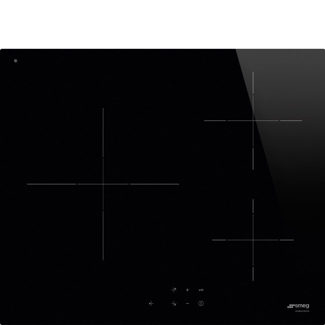  Bếp điện từ 3 vùng nấu hiệu Smeg, Model SI2631D 