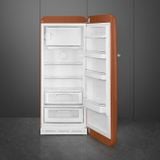  Tủ lạnh 270 lít màu nâu cam hiệu Smeg, Model FAB28RDRU6 