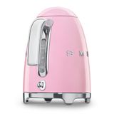  Ấm đun nước siêu tốc 1.7l màu hồng bóng hiệu Smeg, Model KLF03PKEU 