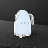  Ấm đun nước siêu tốc có nhiệt độ màu xanh dương pastel hiệu Smeg, Model KLF04PBEU 