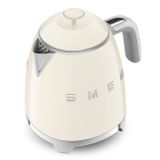  Ấm đun siêu tốc mini 0.8l màu kem bóng hiệu Smeg, Model KLF05CREU 