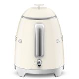  Ấm đun siêu tốc mini 0.8l màu kem bóng hiệu Smeg, Model KLF05CREU 