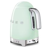  Ấm đun nước siêu tốc có nhiệt độ màu xanh lá pastel hiệu Smeg, Model KLF04PGEU 