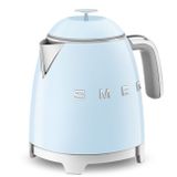  Ấm đun siêu tốc mini 0.8l màu xanh dương pastel hiệu Smeg, Model KLF05PBEU 