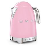  Ấm đun nước siêu tốc có nhiệt độ màu hồng hiệu Smeg, Model KLF04PKEU 