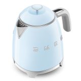  Ấm đun siêu tốc mini 0.8l màu xanh dương pastel hiệu Smeg, Model KLF05PBEU 