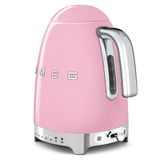  Ấm đun nước siêu tốc có nhiệt độ màu hồng hiệu Smeg, Model KLF04PKEU 
