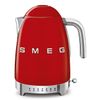  Ấm đun nước siêu tốc có nhiệt độ màu đỏ hiệu Smeg, Model KLF04RDEU 