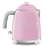  Ấm đun siêu tốc mini 0.8l màu hồng bóng hiệu Smeg, Model KLF05PKEU 