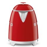  Ấm đun siêu tốc mini 0.8l màu đỏ bóng hiệu Smeg, Model KLF05RDEU 
