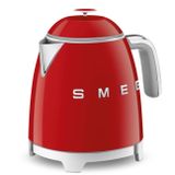  Ấm đun siêu tốc mini 0.8l màu đỏ bóng hiệu Smeg, Model KLF05RDEU 