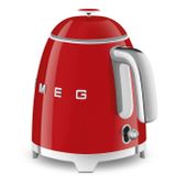  Ấm đun siêu tốc mini 0.8l màu đỏ bóng hiệu Smeg, Model KLF05RDEU 