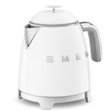  Ấm đun siêu tốc mini 0.8l màu trắng bóng hiệu Smeg, Model KLF05WHEU 
