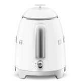  Ấm đun siêu tốc mini 0.8l màu trắng bóng hiệu Smeg, Model KLF05WHEU 