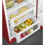  Tủ lạnh 270 lít màu đỏ hiệu Smeg, Model FAB28RRD5 