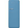 Tủ lạnh 270 lít màu xanh da trời nhạt hiệu Smeg, Model FAB28RDLB6