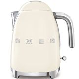  Ấm đun nước siêu tốc 1.7l màu kem bóng hiệu Smeg, Model KLF03CREU 