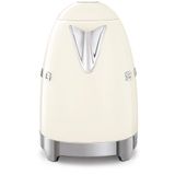  Ấm đun nước siêu tốc có nhiệt độ màu kem hiệu Smeg, Model KLF04CREU 