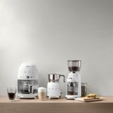  Ấm pha cà phê SMEG 50's Style DCF02WHEU 