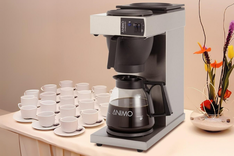  Bộ phận bình chứa thủy tinh của thiết bị máy pha cà phê Animo 