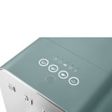  Máy pha cà phê tự động màu xanh ngọc nhám hiệu Smeg, Model BCC12EGMEU 