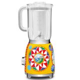  Máy xay sinh tố họa tiết màu đỏ hiệu Smeg, Model BLF01DGEU 