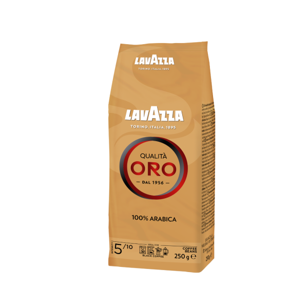 Cà phê hạt hiệu LAVAZZA - QUALITA ORO, đóng gói 250g/gói
