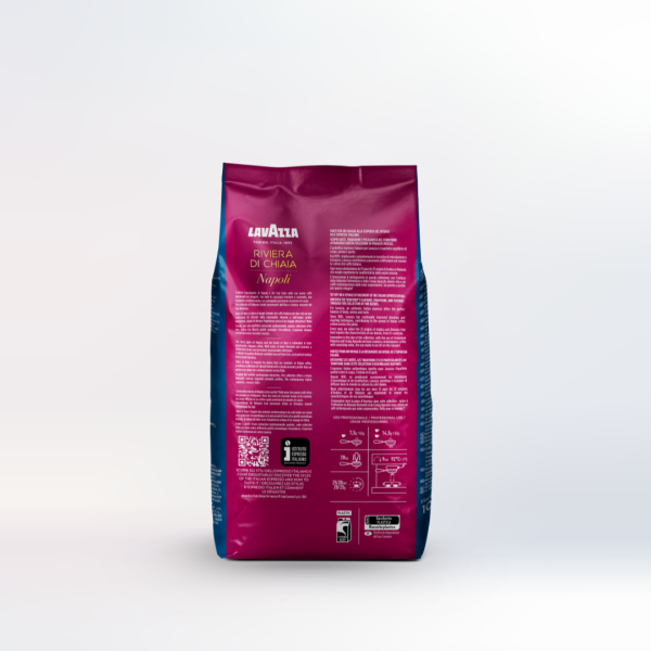  Cà phê hạt hiệu LAVAZZA - RIVIERA DI CHIAIA NAPOLI, đóng gói 1kg 