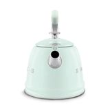  Ấm đun nước thổi sáo màu xanh lá pastel hiệu Smeg, Model WKF01PG 