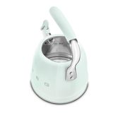  Ấm đun nước thổi sáo màu xanh lá pastel hiệu Smeg, Model WKF01PG 
