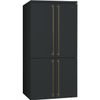  Tủ lạnh 4 cánh 474 lít màu đen hiệu Smeg, Model FQ60CAO6 