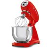  Máy trộn bột đứng đa năng màu đỏ hiệu Smeg, Model SMF03RDEU 