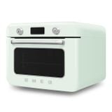  Lò nướng đối lưu hơi nước đa năng màu xanh lá pastel hiệu Smeg, Model COF01PGEU 