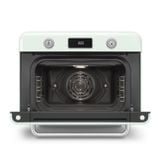  Lò nướng đối lưu hơi nước đa năng màu xanh lá pastel hiệu Smeg, Model COF01PGEU 