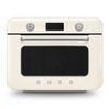  Lò nướng đối lưu hơi nước đa năng màu kem hiệu Smeg, Model COF01CREU 