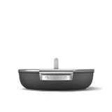  Chảo sâu lòng chống dính 28cm có nắp màu đen hiệu Smeg, Model DPF2812BLM 
