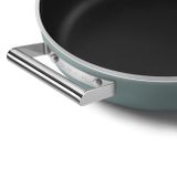  Chảo sâu lòng chống dính 28cm có nắp màu xanh ngọc hiệu Smeg, Model DPF2812EGM 