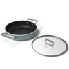 Chảo sâu lòng chống dính 28cm có nắp màu xanh ngọc hiệu Smeg, Model DPF2812EGM 