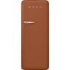 Tủ lạnh 270 lít màu nâu cam hiệu Smeg, Model FAB28RDRU6