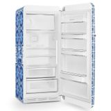  Tủ lạnh 270 lít họa tiết màu xanh Blue hiệu Smeg, Model FAB28RDGME5 