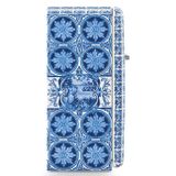  Tủ lạnh 270 lít họa tiết màu xanh Blue hiệu Smeg, Model FAB28RDGME5 