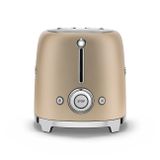  Máy nướng bánh mì màu vàng đồng hiệu Smeg, Model TSF01CHMEU 