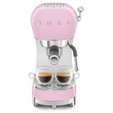  Máy pha cà phê bán tự động màu hồng hiệu Smeg, Model ECF02PKEU 