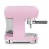  Máy pha cà phê thủ công màu hồng hiệu Smeg, Model ECF02PKEU 