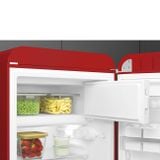  Tủ lạnh 122 lít màu đỏ hiệu Smeg, Model FAB10RRD6 