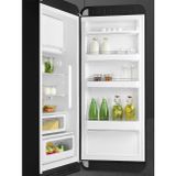  Tủ lạnh 270 lít màu đen hiệu Smeg, Model FAB28RBL6 
