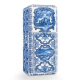  Tủ lạnh 270 lít họa tiết màu xanh Blue hiệu Smeg, Model FAB28RDGME6 