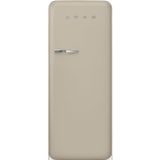  Tủ lạnh 270 lít màu trắng ngà hiệu Smeg, Model FAB28RDPP6 