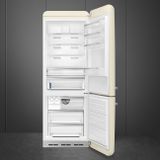  Tủ lạnh 480 lít màu kem hiệu Smeg, Model FAB38RCR6 