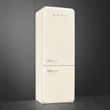  Tủ lạnh 480 lít màu kem hiệu Smeg, Model FAB38RCR6 